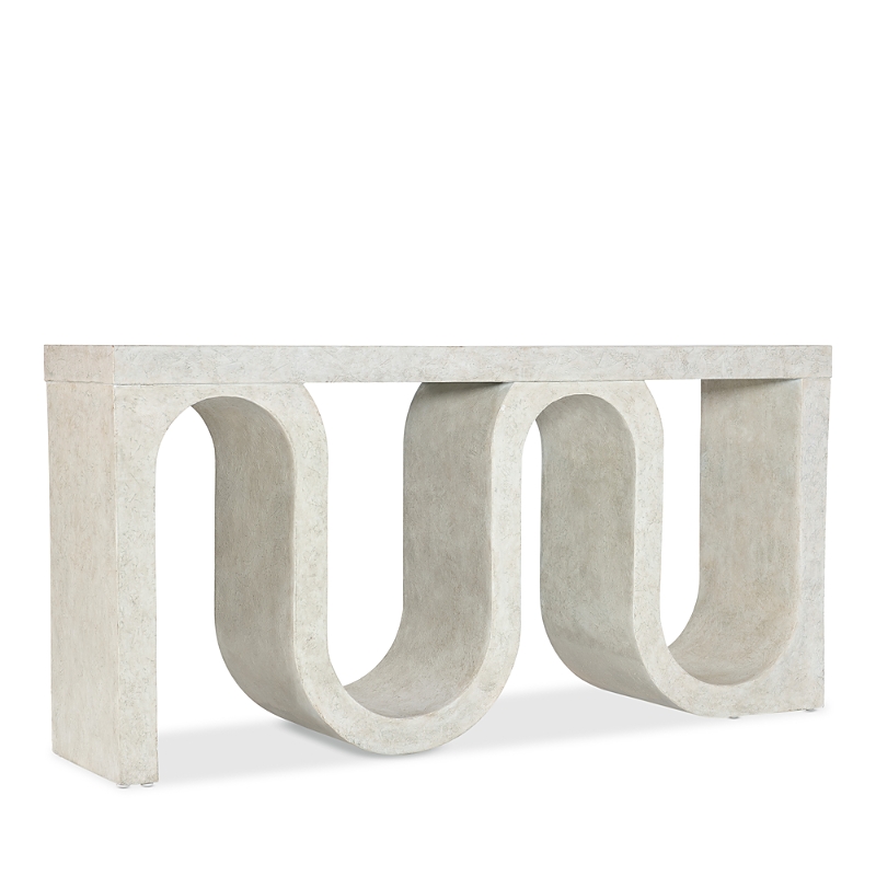 Hooker Furniture Snaked Console Table In Cream