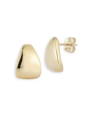 Bloomingdale's 14K Yellow Gold Bold Wave Statement Stud Earrings - 100% Exclusive