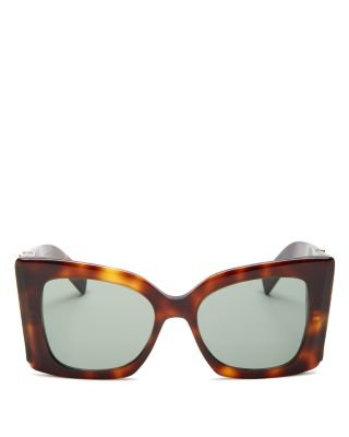 Blaze Monogram Cat Eye Sunglasses, 54mm