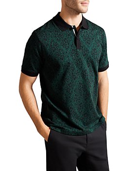 Ted Baker - Ealis Jacquard Short Sleeve Polo Shirt