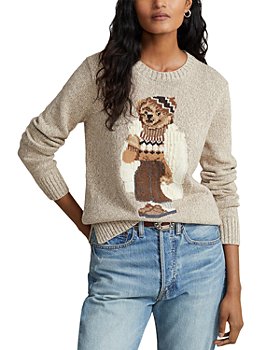 Ralph Lauren - Intarsia Knit Polo Bear Sweater