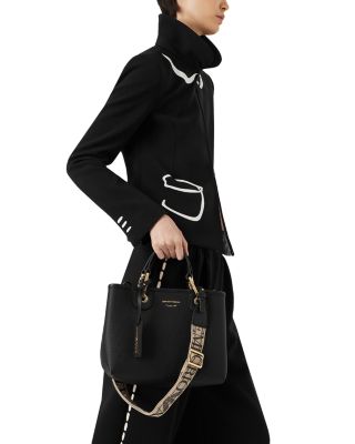 MyEA Small Black Shopper Tote Bag