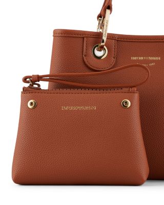 MyEA Small Black Shopper Tote Bag