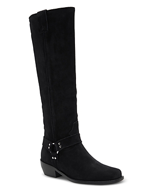 Free People Women's Lockhart Suede Harness Knee High Boots