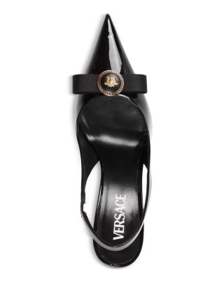 Women's Gianni Ribbon 85 mm Slingback Pumps