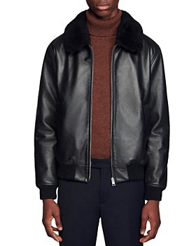 Sandro - Heron Leather Jacket