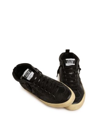 Women's Glitter Star Mid Top Sneakers