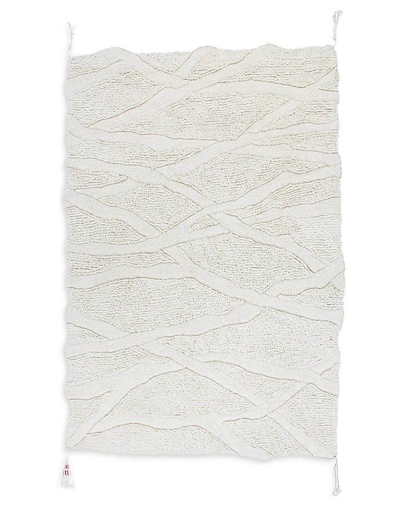 Lorena Canals Woolable Enkang Ivory Washable Wool Rug In Ivory/natural