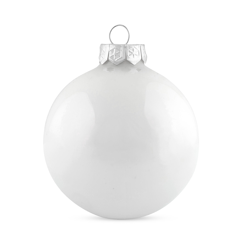 The Whitehurst Company, Llc The Whitehurst Company Ball Ornaments, Set Of 40 In White Pear
