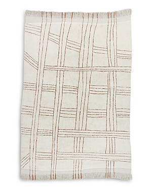 Shop Lorena Canals Africa Shuka Area Rug, 5'7 X 7'10 In Ivory/natural