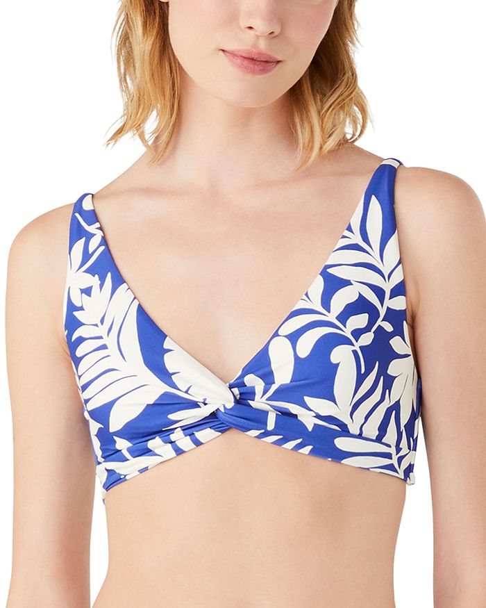 Kate Spade Wallflower Printed Bikini Top Size XS