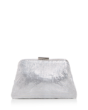 Aqua Markle Mesh Frame Shoulder Bag - 100% Exclusive In Silver