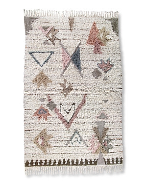 Lorena Canals Hopi Tuba Area Rug, 4'7 X 6'7 In White/linen