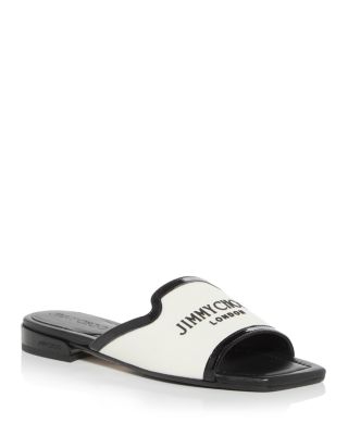 ＊JIMMY CHOO＊ NAKO フラット サンダル Jimmy Choo Women's Nako Slide Sandals | Bloomingdale's