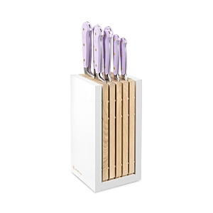 Wusthof Classic 8 Piece Designer Knife Block Set In Purple Yam