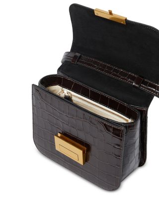 Desi Leather Flap Crossbody