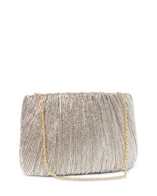 Brit Flat Pleated Pouch Clutch