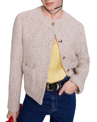 Maje Vifanela Tweed Jacket | Bloomingdale's