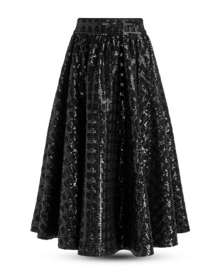 ALICE+OLIVIA アリスアンドオリビア ボリュームスカート NILDA Nilda Voluminous Skirt In Black | Alice + Olivia