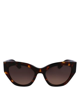 Classic Logo Geometric Cat Eyes, 55mm