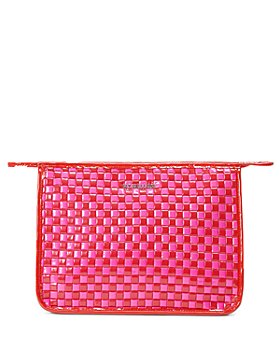 MZ WALLACE - Lacquered Woven Clutch
