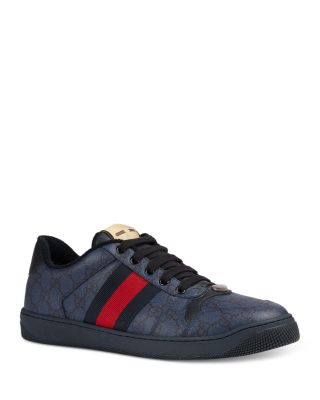 Men s Screener Canvas and Leather Sneakers