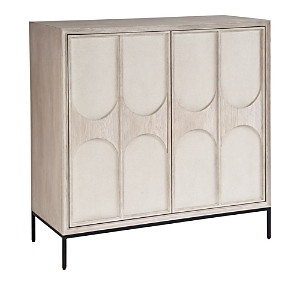 Bloomingdale's Odessa Bar Cabinet In Gray