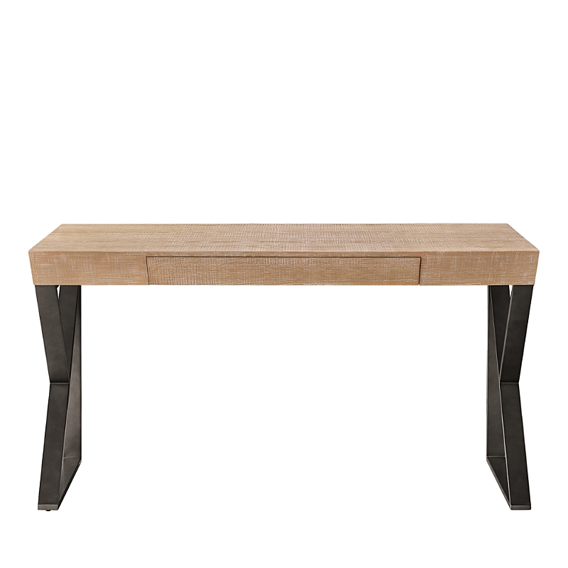 Universal Bloomingdale's Ronan Writing Desk In Brown/black