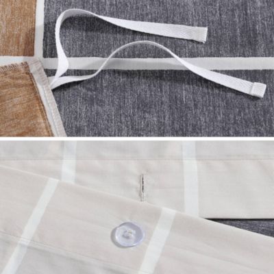 Tiiliskivi Raita Cotton Duvet Cover Set, King