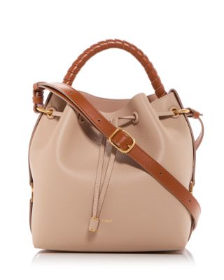 Chloe Marcie Leather Bucket Bag