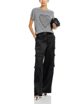 Rhinestone Heart Graphic Tee