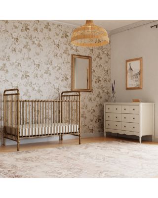 Abigail 3-in-1 Convertible Crib in Vintage Gold Tone