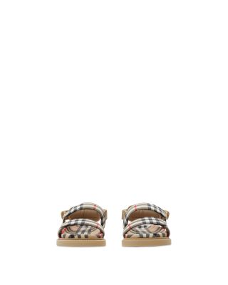 Unisex Jamie Archive Check Sandals - Toddler, Little Kid