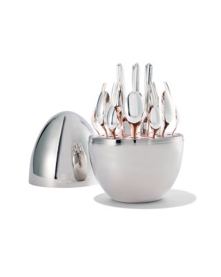 Mood Silverplate 24-Piece Party Set
