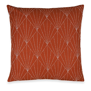 Shop Anchal Array Throw Pillow In Rust