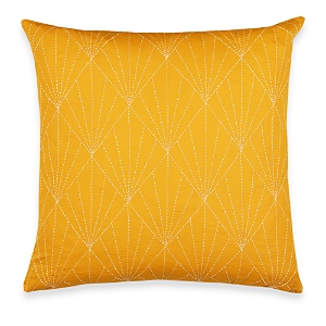 Anchal Array Throw Pillow In Yellow