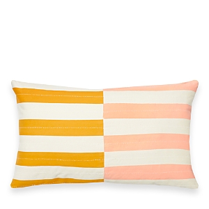 Anchal Offset Lumbar Pillow In Yellow