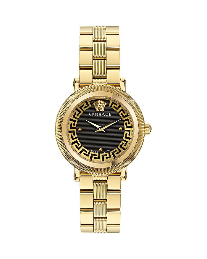 Versace Greca Flourish Watch, 35mm | Bloomingdale's