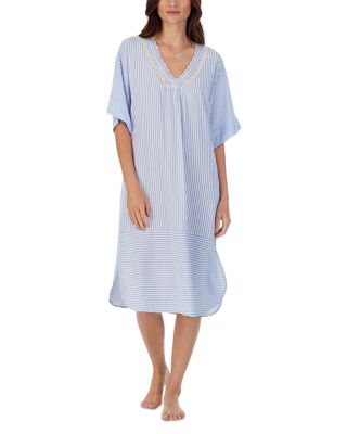 Eileen West Striped Caftan Nightgown Bloomingdale s