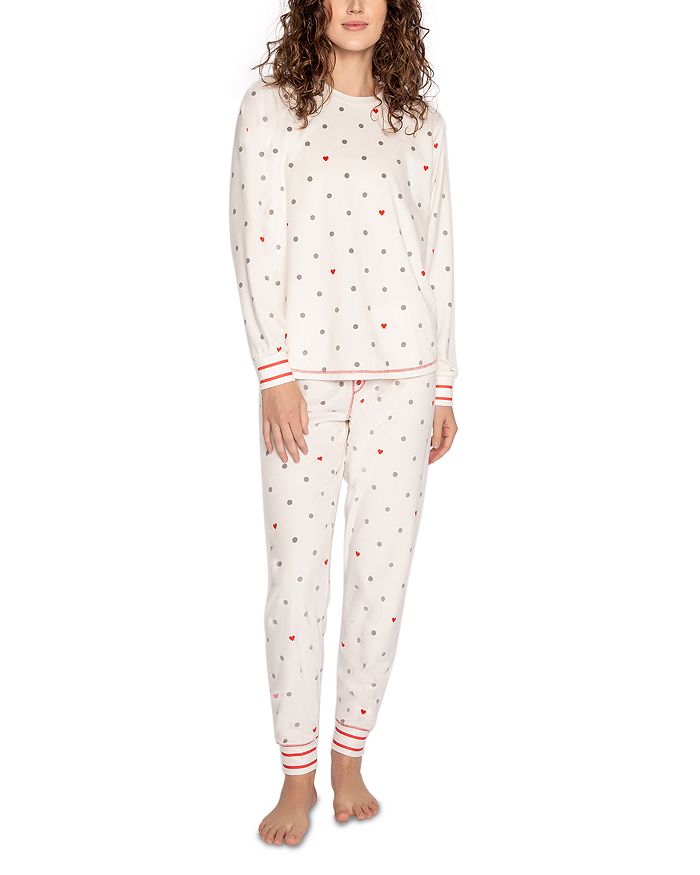 PJ Salvage Forever Festive Long Pajama Set Bloomingdale s