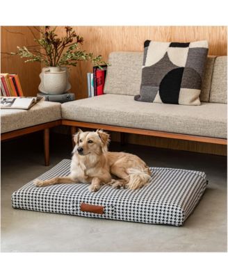 Houndstooth Dog Bed, Medium