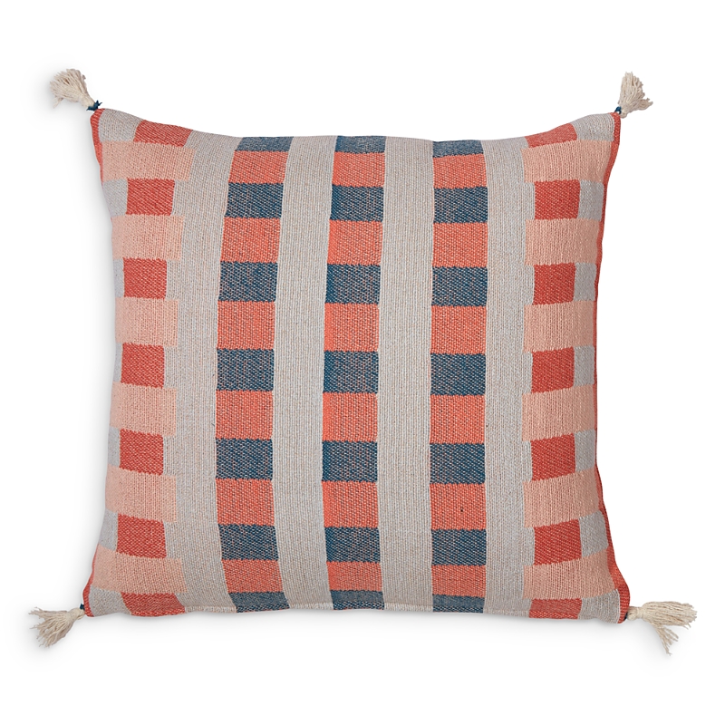 Roselli Trading Desert Sunset Decorative Pillow, 20 X 20 In Coral