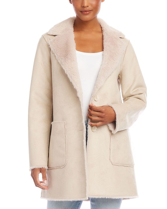 Karen Kane Faux Fur Coat | Bloomingdale's