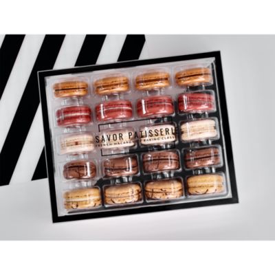 Savor Patisserie - Best Sellers French Macarons Gift Box, 20 Piece