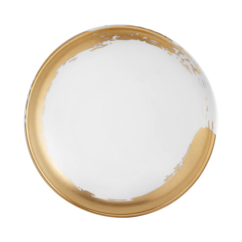 L'Objet Zen Round Tray, Small in Gold