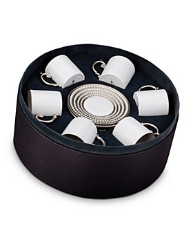 L'Objet - Perlee Espresso Cup and Saucer Gift Box