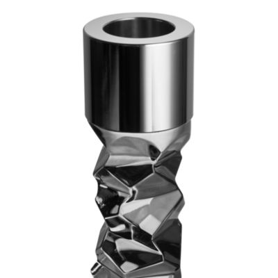 Carat Graphite Candlestick Holder, Small