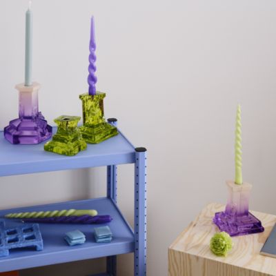 Rocky Baroque Candlestick, Large