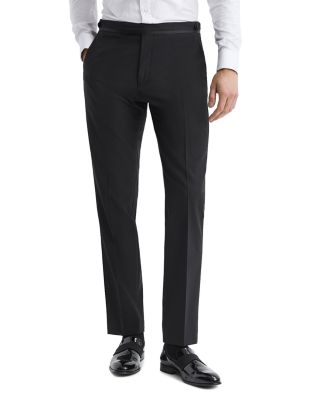 REISS - Poker Satin Trim Tuxedo Pants