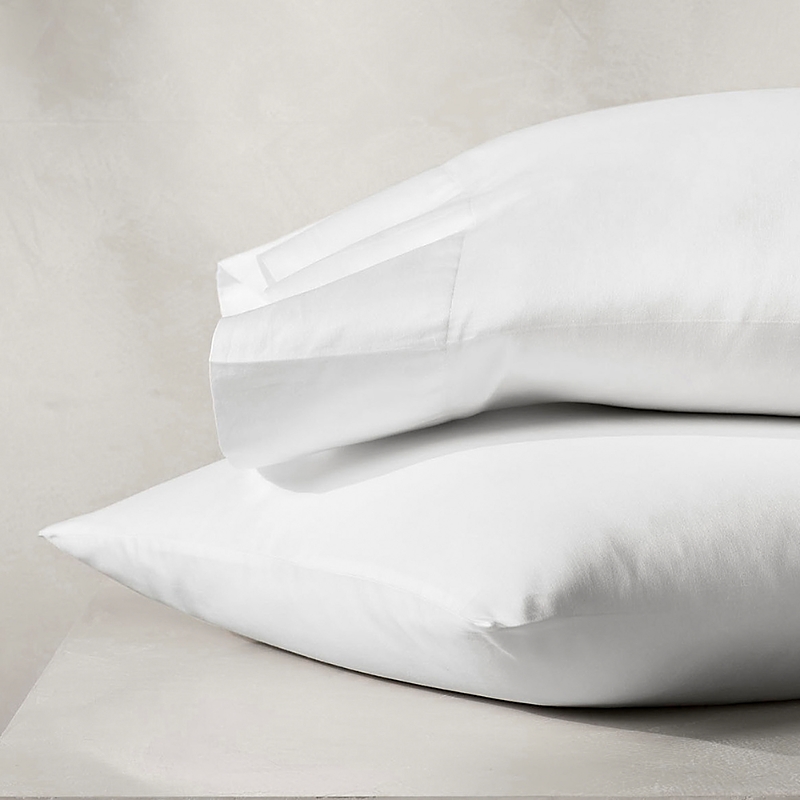 Boll & Branch Reserve Pillowcase Set, King In White